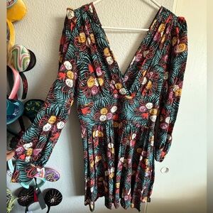 Trashy Diva Curious Corsage Bianca mini dress